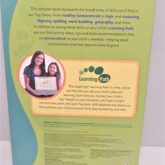 Leap Frog LET'S PLAY TAG Book Leap Frog Reading System Disney Leapfrog Books Kid - Picture 4 of 7